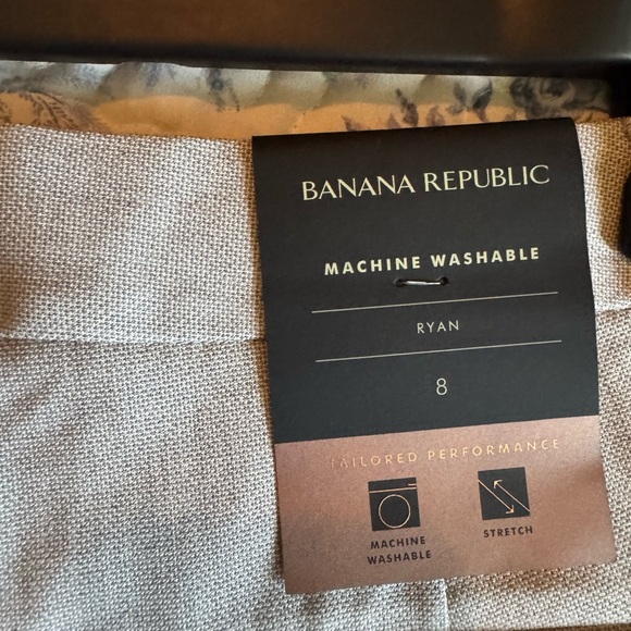 Banana Republic Classic Ryan Gray Straight Leg Pants - Picture 4 of 9